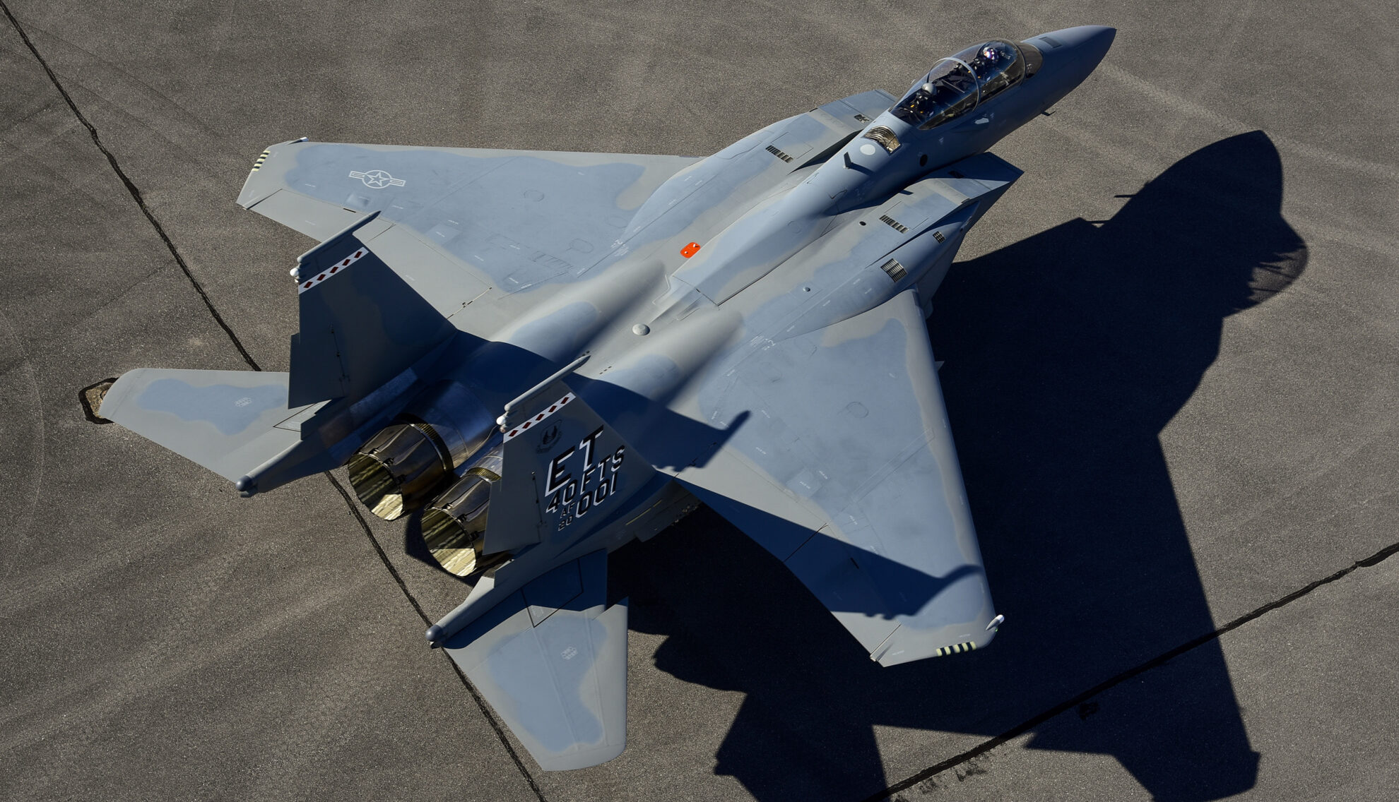 first F15EX arrives at Eglin Eagle Country