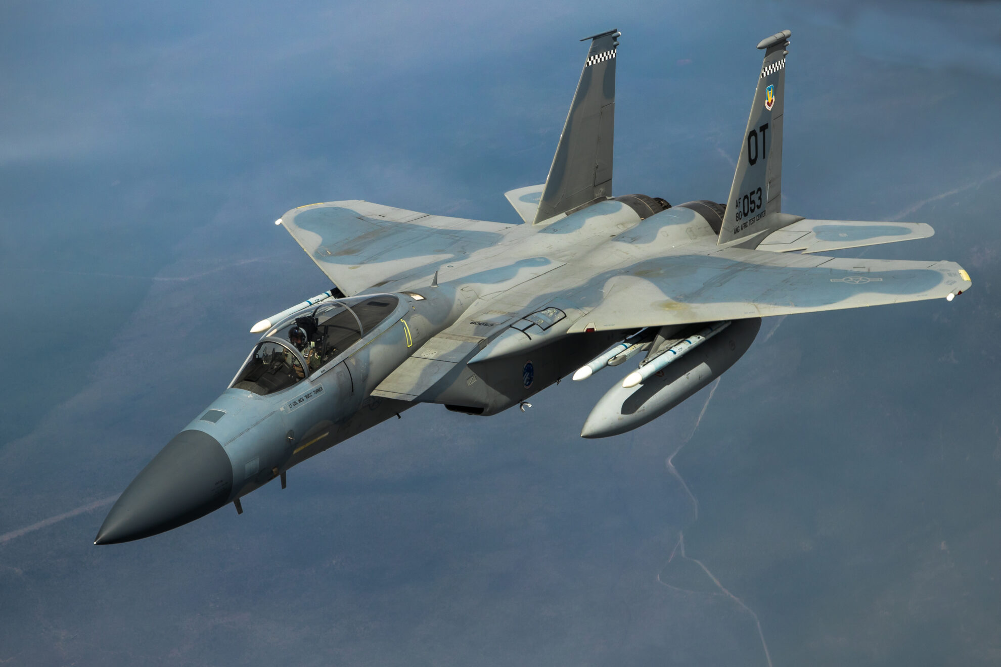 Air Refueling Operations With F-15EX Eagle II – Eagle Country